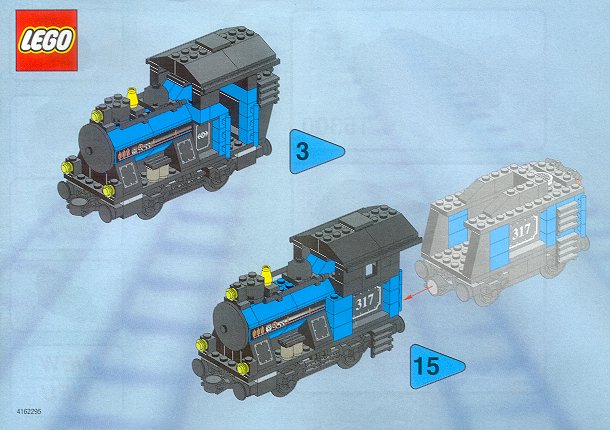 Lego 3740 Small Locomotive